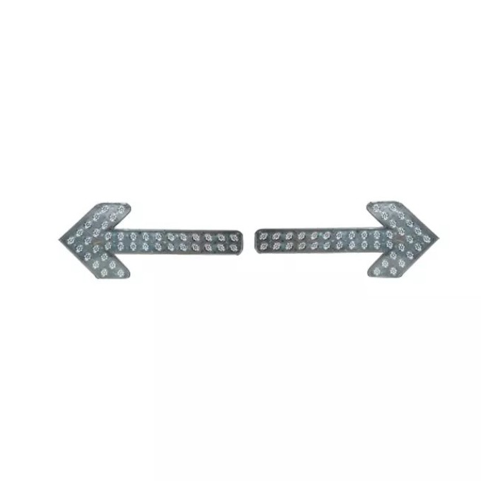 Set 2 sageti luminoase LED pulsante - dirijare trafic - montabile pe utilajele ce opereaza pe drumurile publice